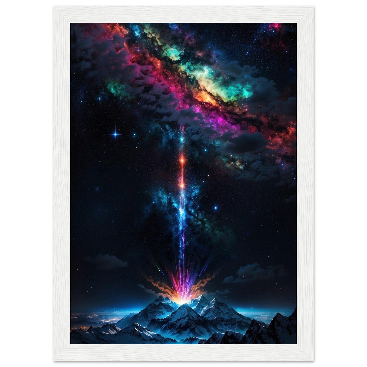 Premium Matte Paper Wooden Framed Poster