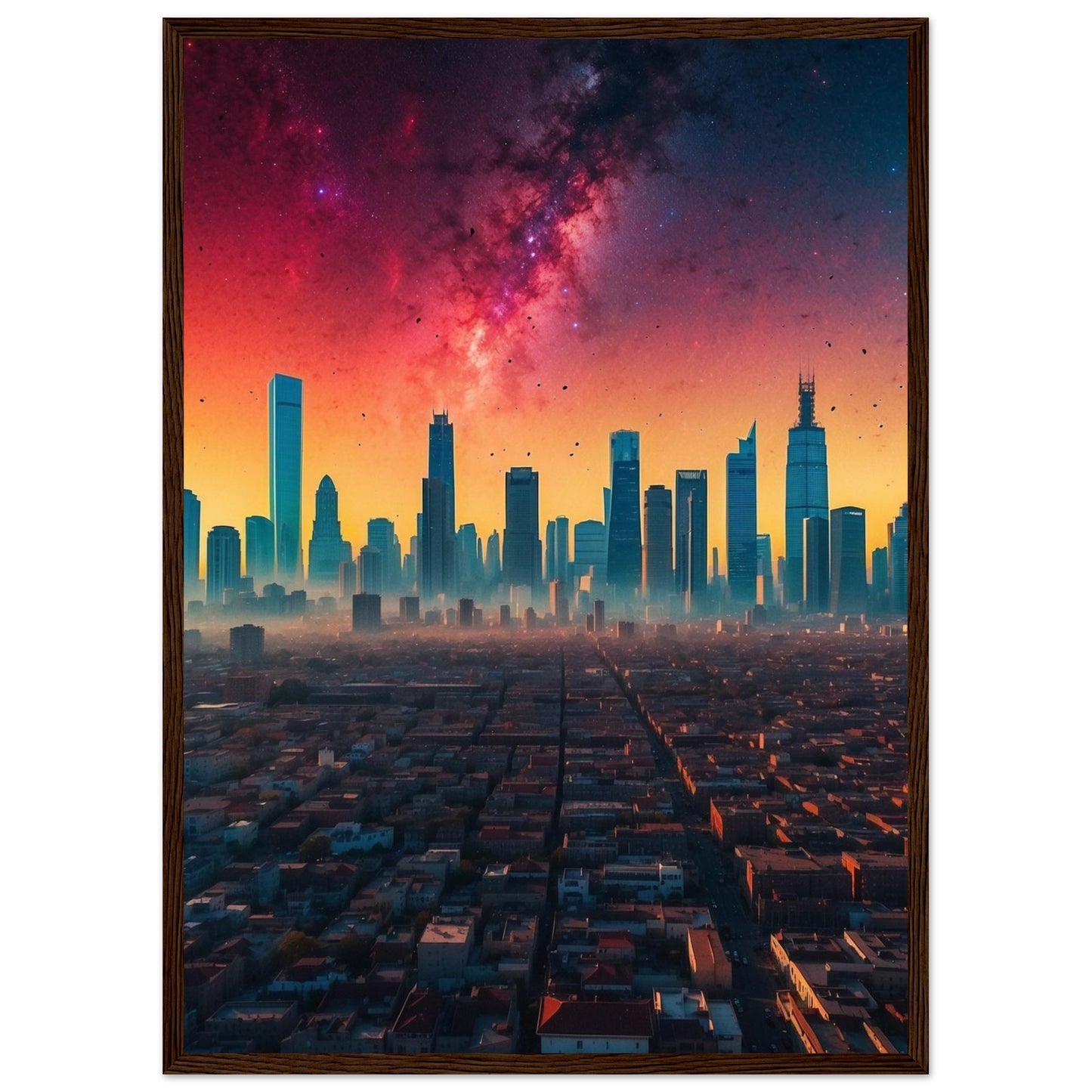 Premium Matte Paper Wooden Framed Poster