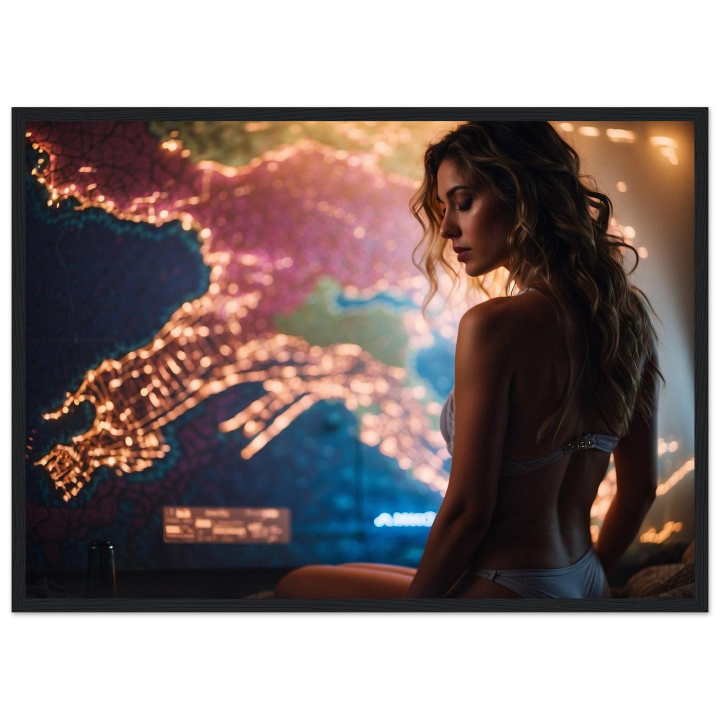 Premium Matte Paper Wooden Framed Poster