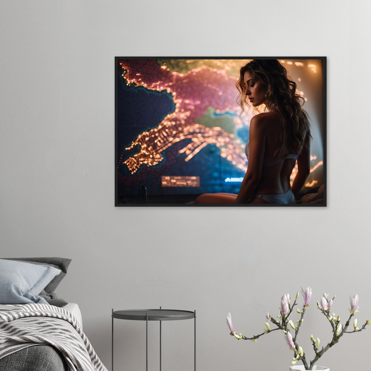 Premium Matte Paper Wooden Framed Poster