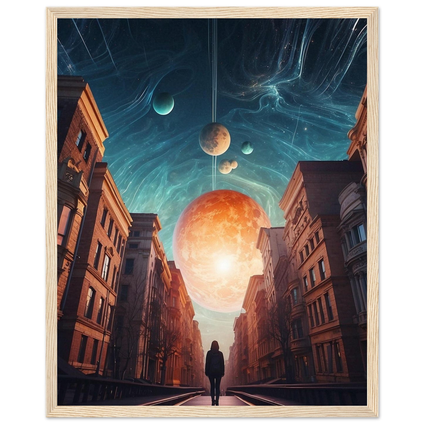 Premium Matte Paper Wooden Framed Poster