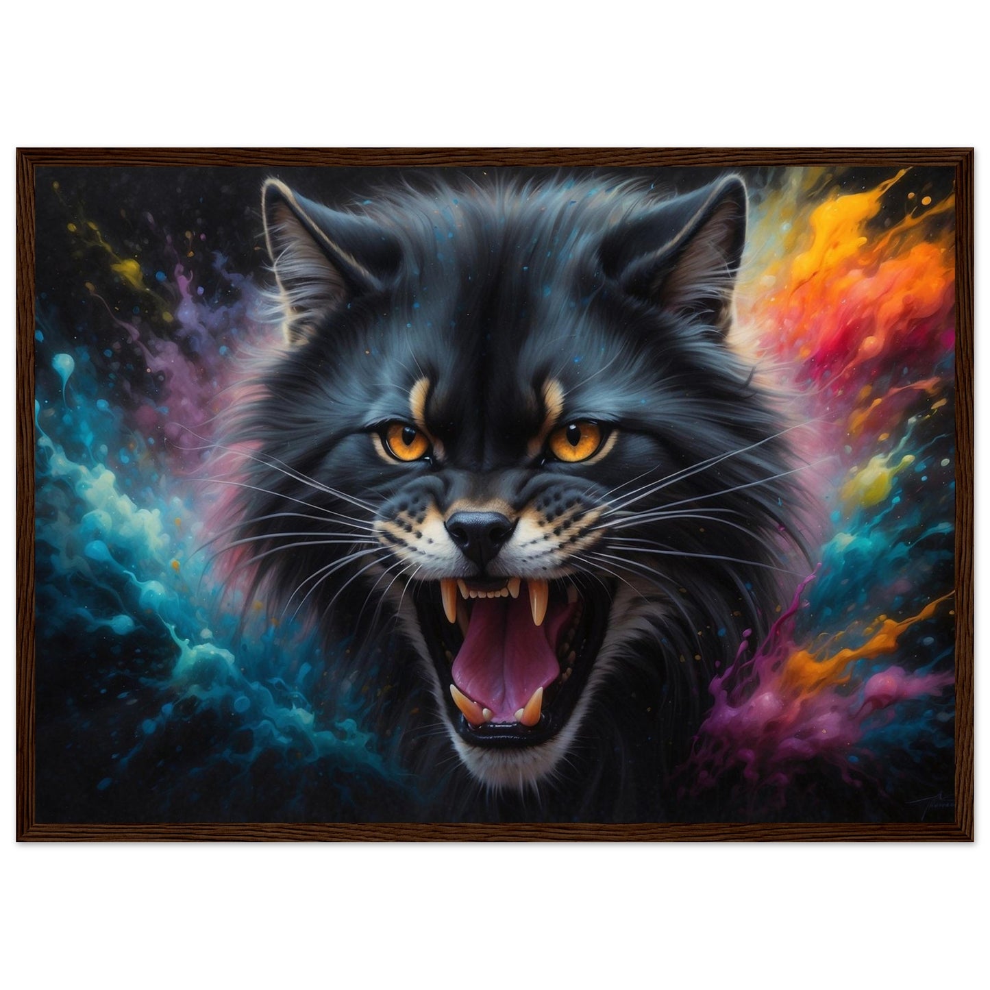 Premium Matte Paper Wooden Framed Poster