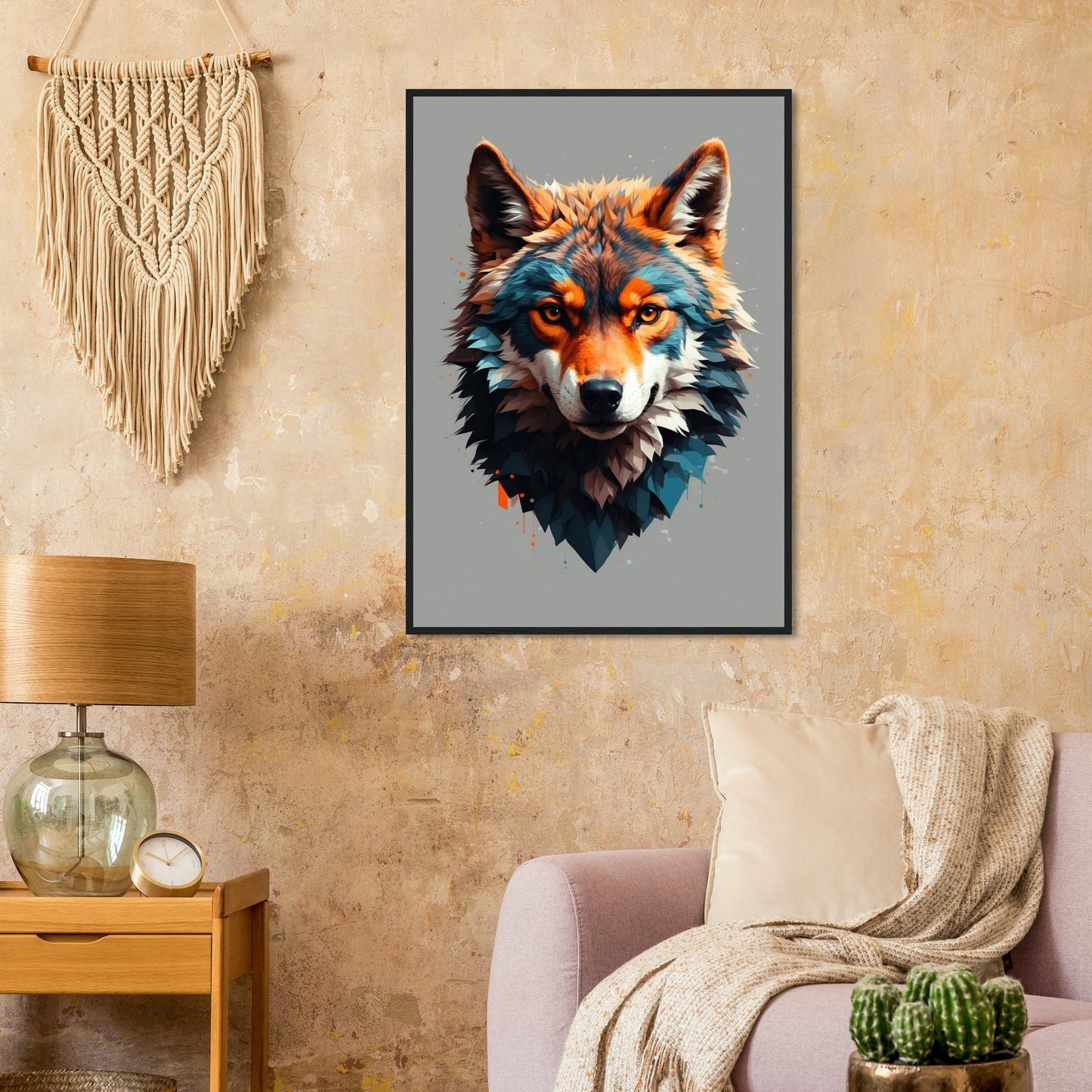 Premium Matte Paper Wooden Framed Poster
