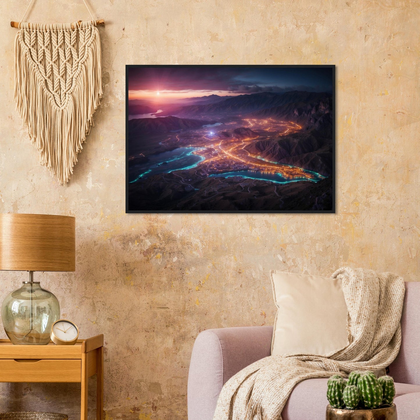 Premium Matte Paper Wooden Framed Poster