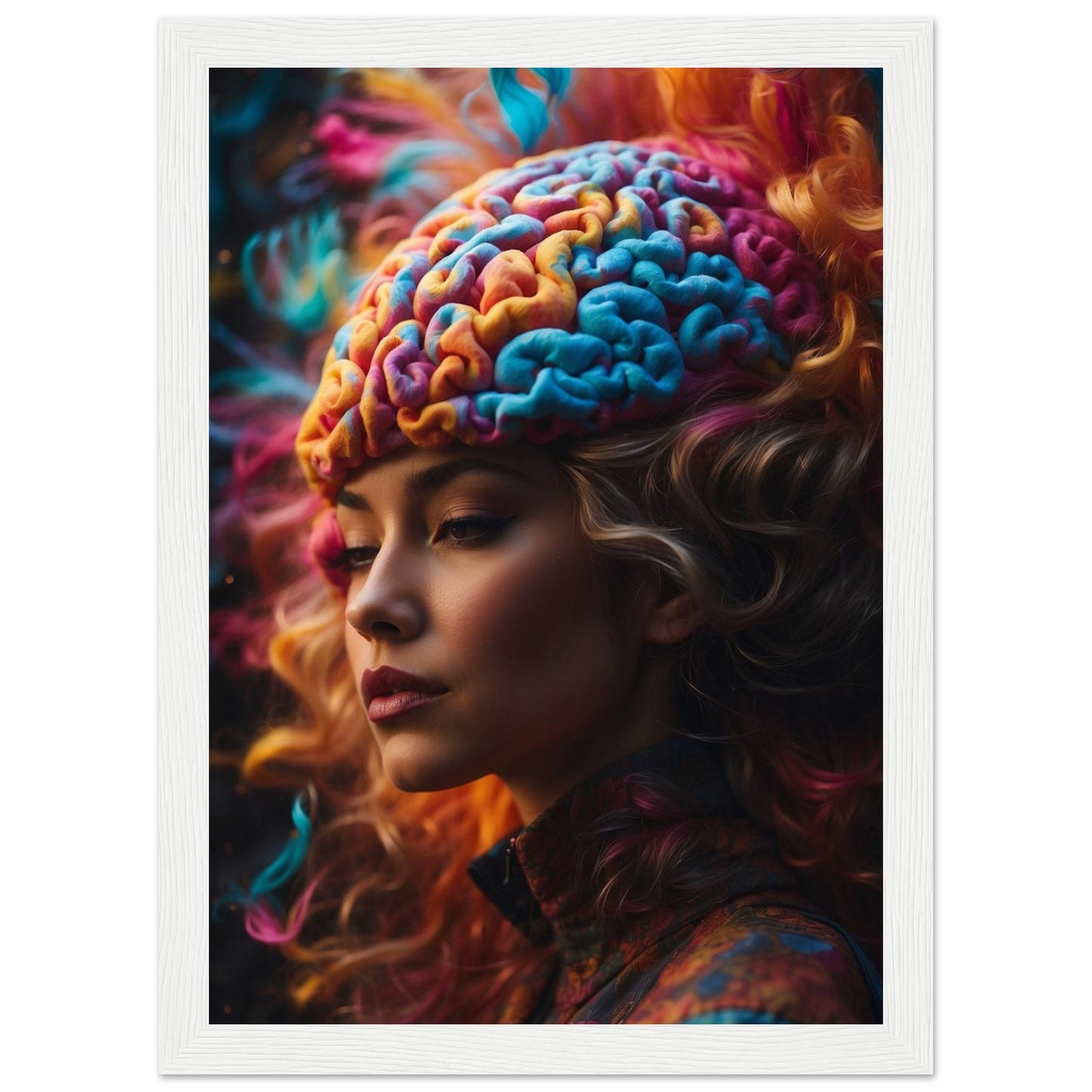 Premium Matte Paper Wooden Framed Poster