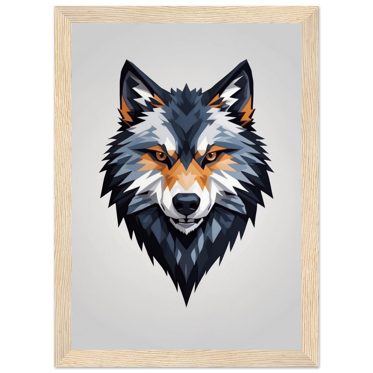Premium Matte Paper Wooden Framed Poster