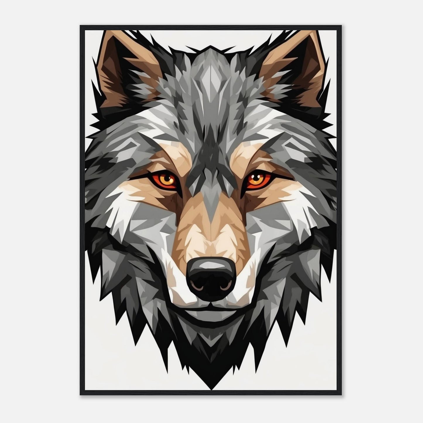 Premium Matte Paper Wooden Framed Poster