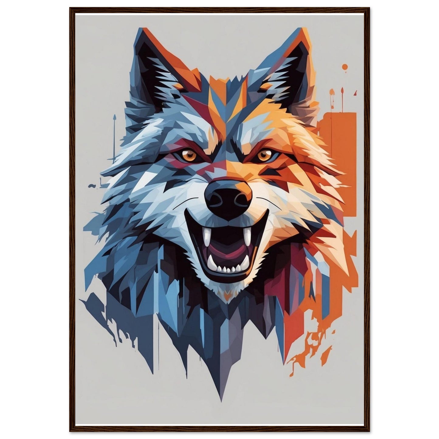 Premium Matte Paper Wooden Framed Poster