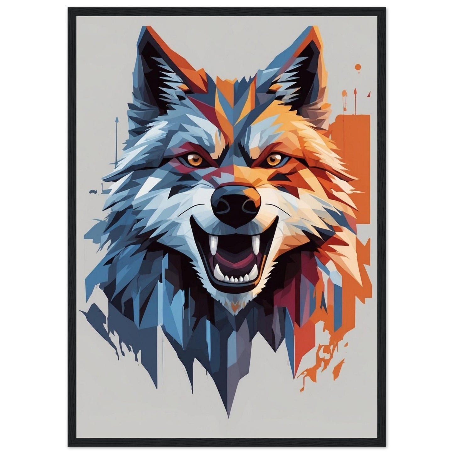 Premium Matte Paper Wooden Framed Poster