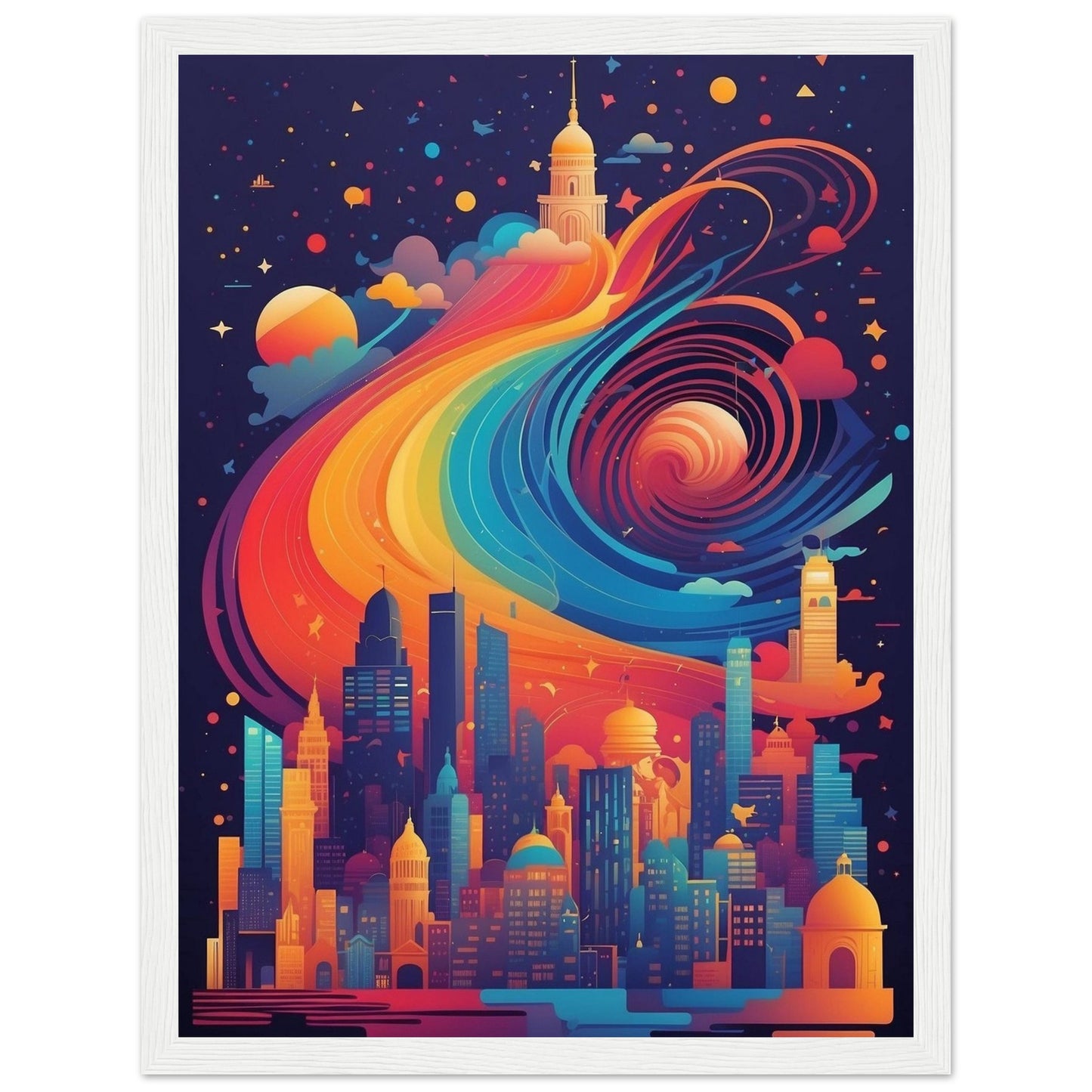 Premium Matte Paper Wooden Framed Poster