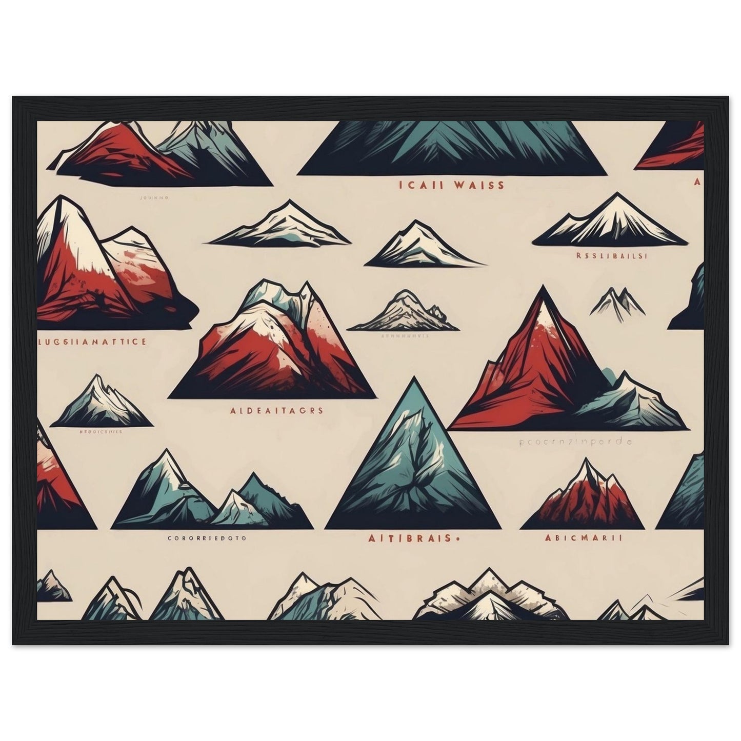 Premium Matte Paper Wooden Framed Poster