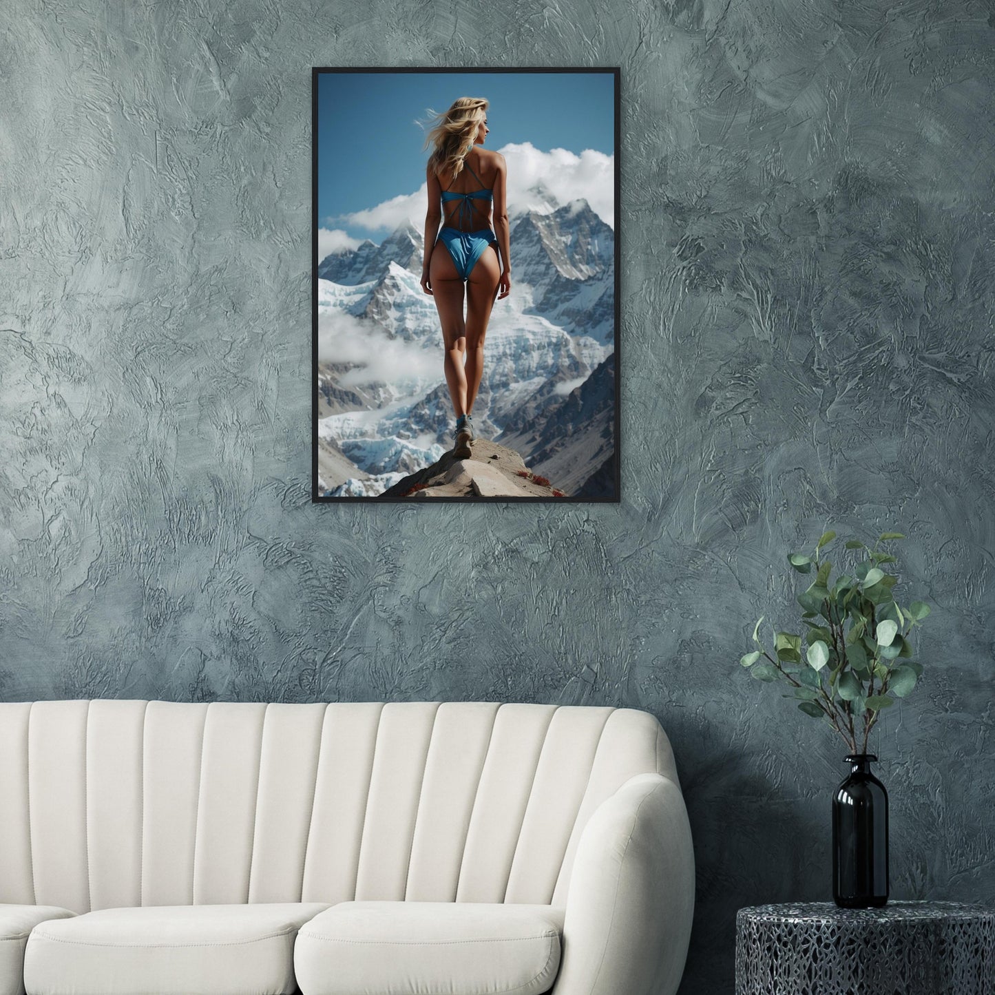 Premium Matte Paper Wooden Framed Poster