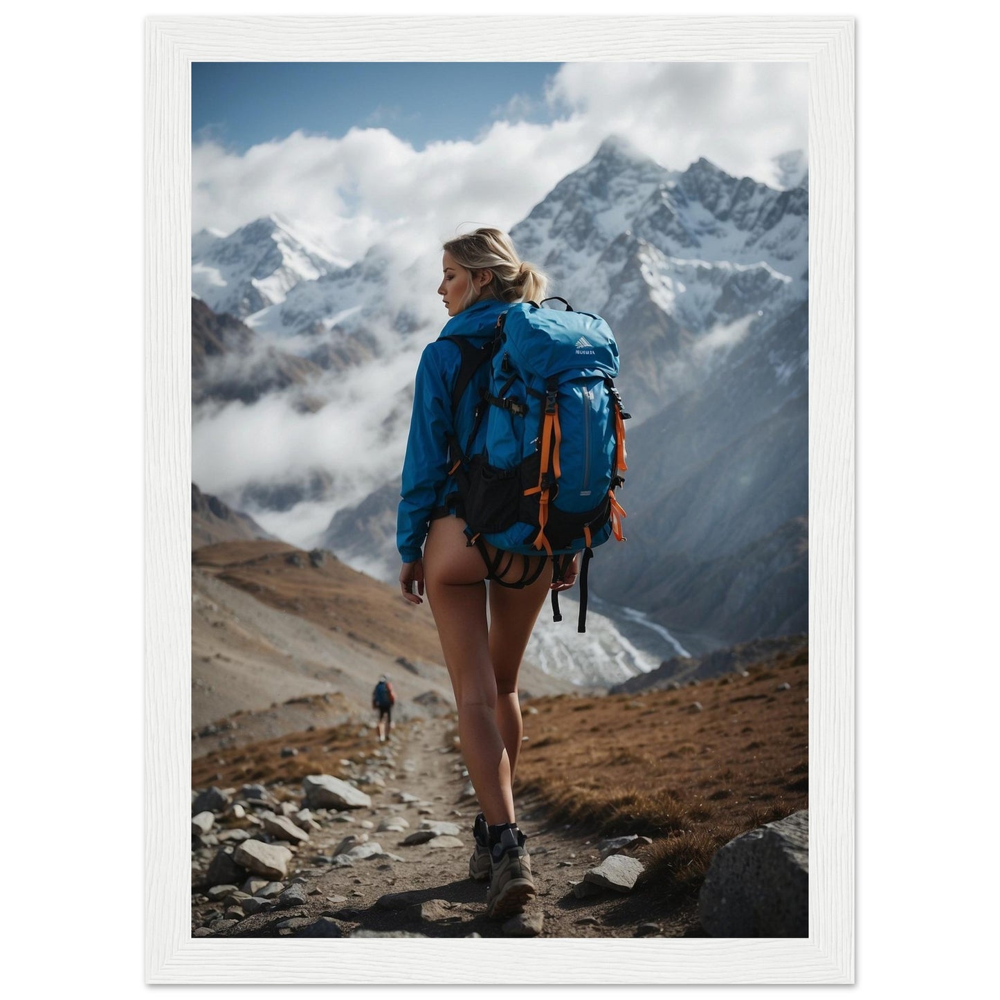 Premium Matte Paper Wooden Framed Poster