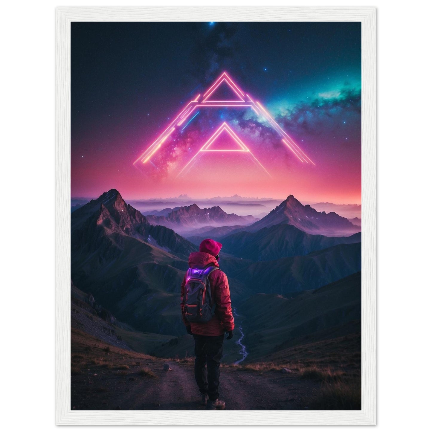 Premium Matte Paper Wooden Framed Poster