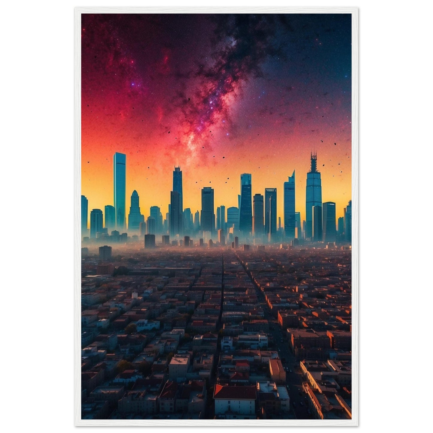 Premium Matte Paper Wooden Framed Poster