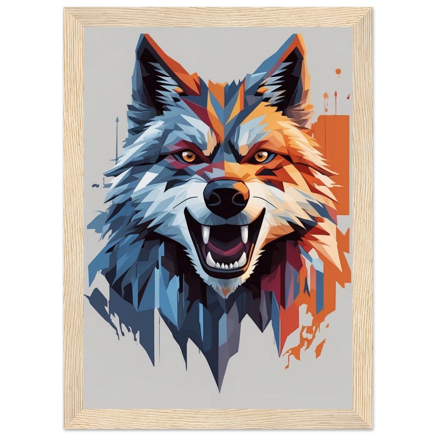 Premium Matte Paper Wooden Framed Poster