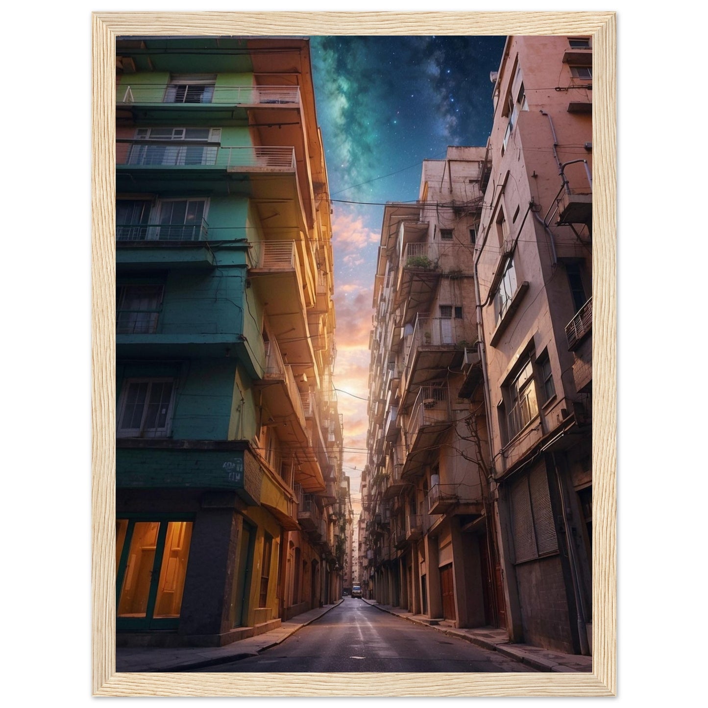 Premium Matte Paper Wooden Framed Poster