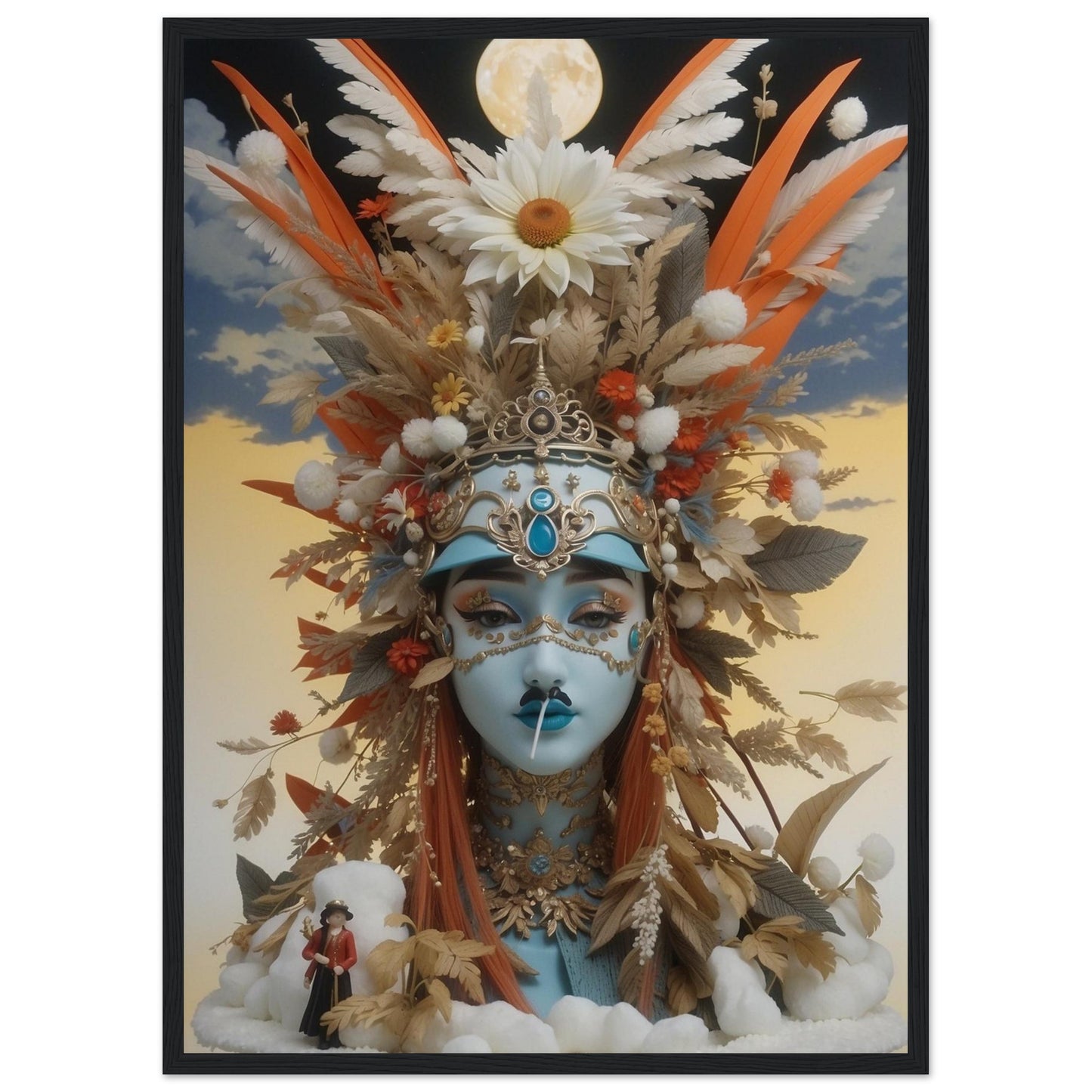 Premium Matte Paper Wooden Framed Poster
