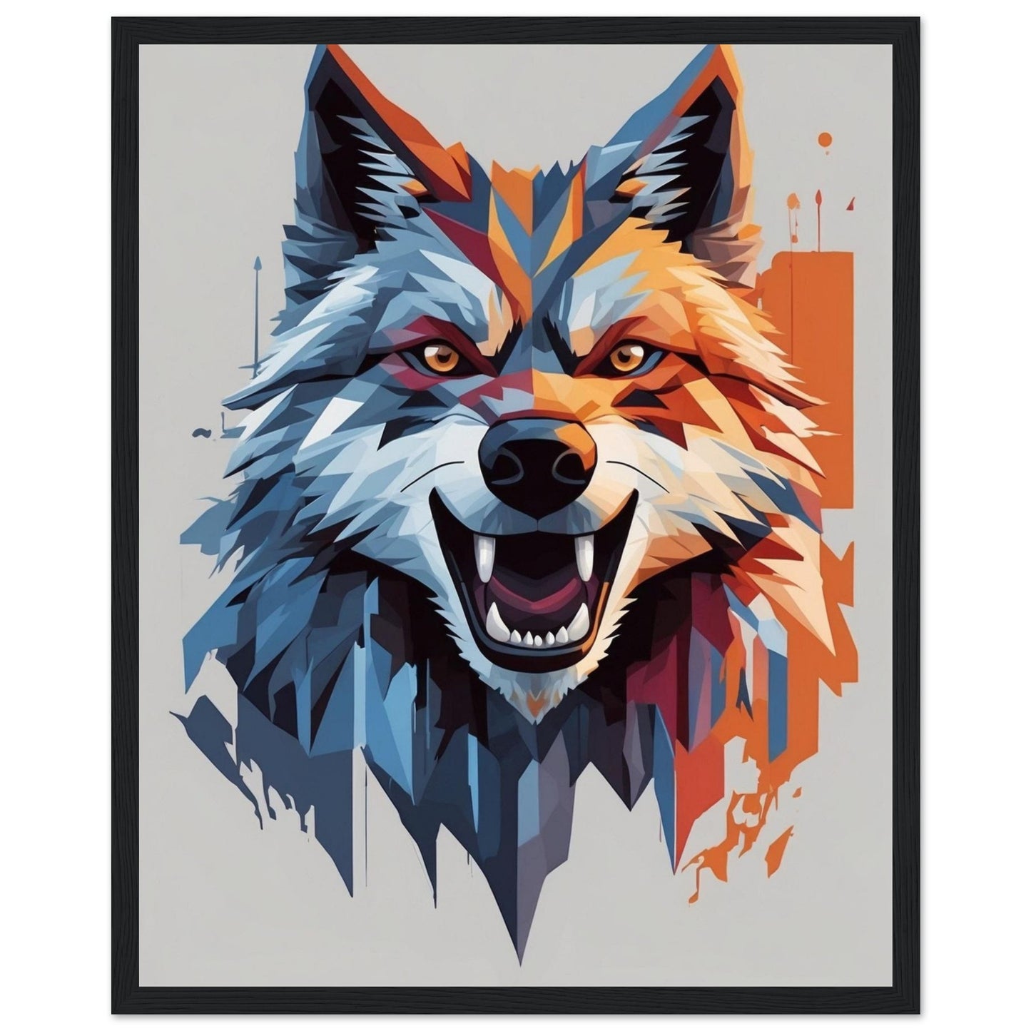 Premium Matte Paper Wooden Framed Poster