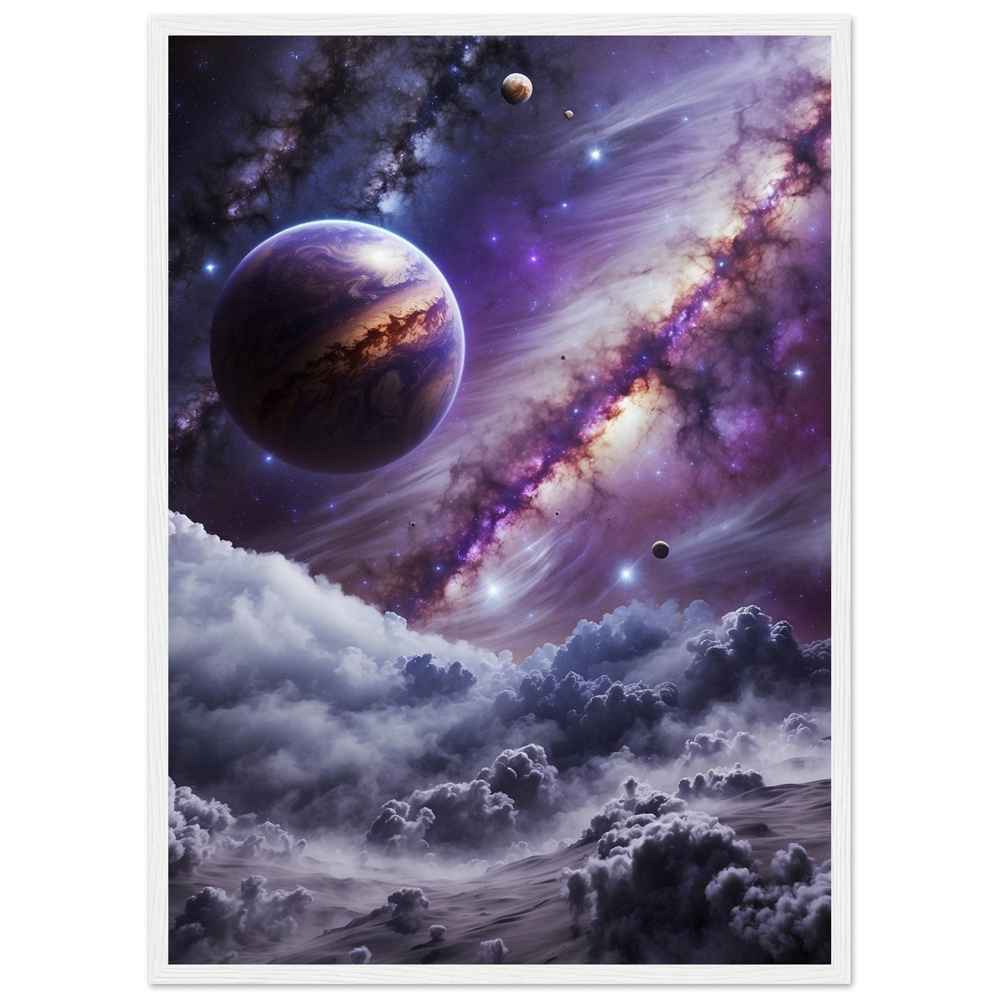 Premium Matte Paper Wooden Framed Poster