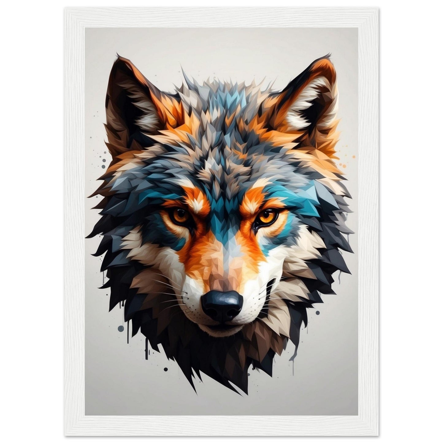 Premium Matte Paper Wooden Framed Poster