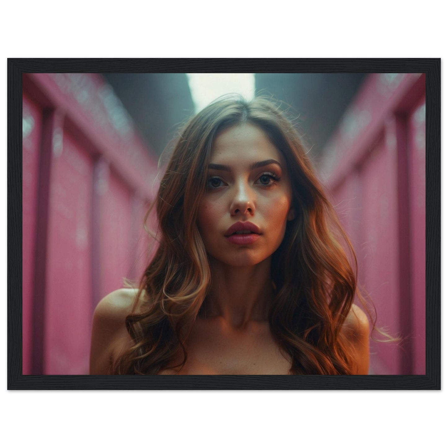 Premium Matte Paper Wooden Framed Poster