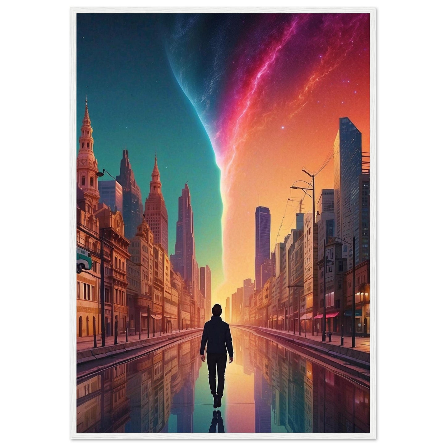 Premium Matte Paper Wooden Framed Poster