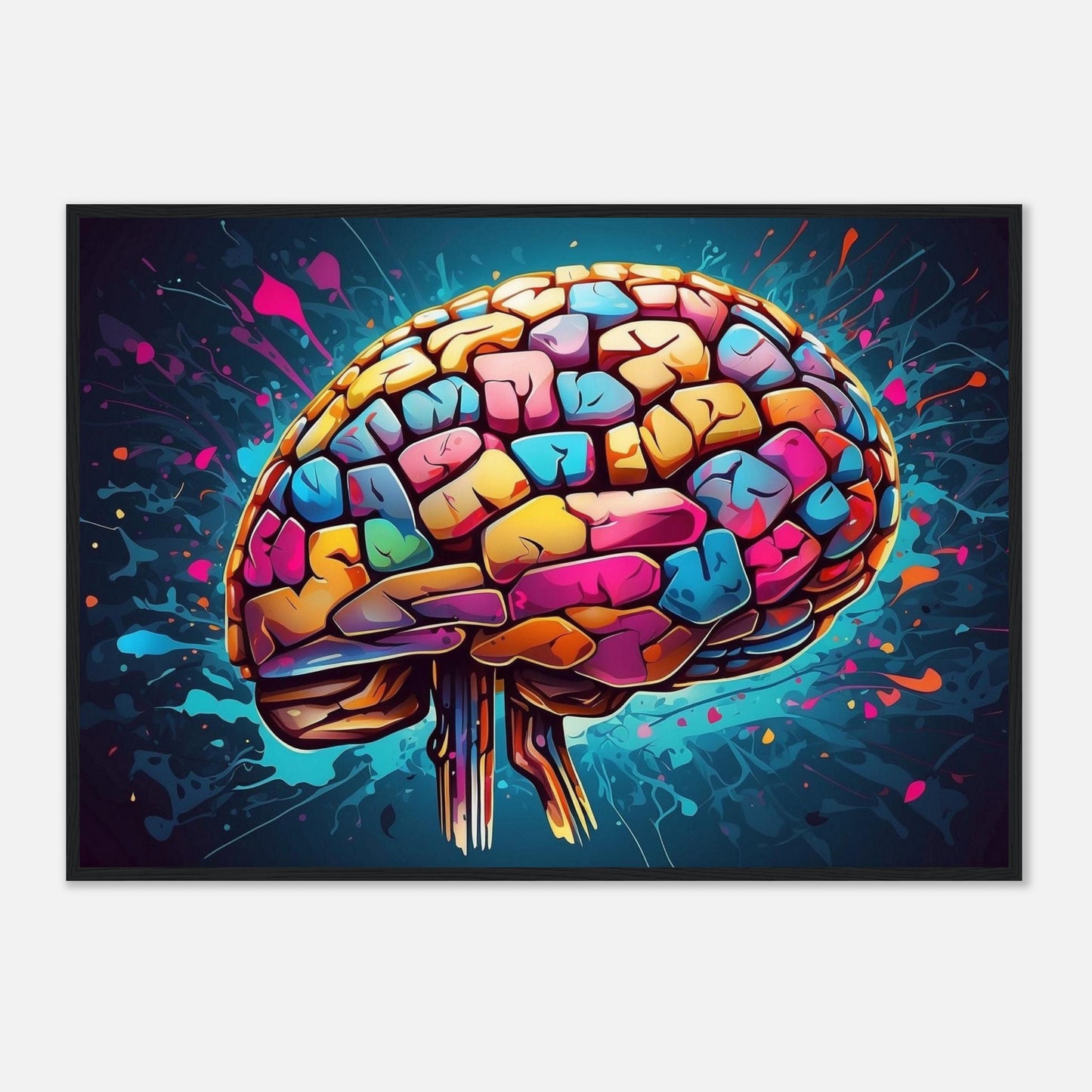 Premium Matte Paper Wooden Framed Poster