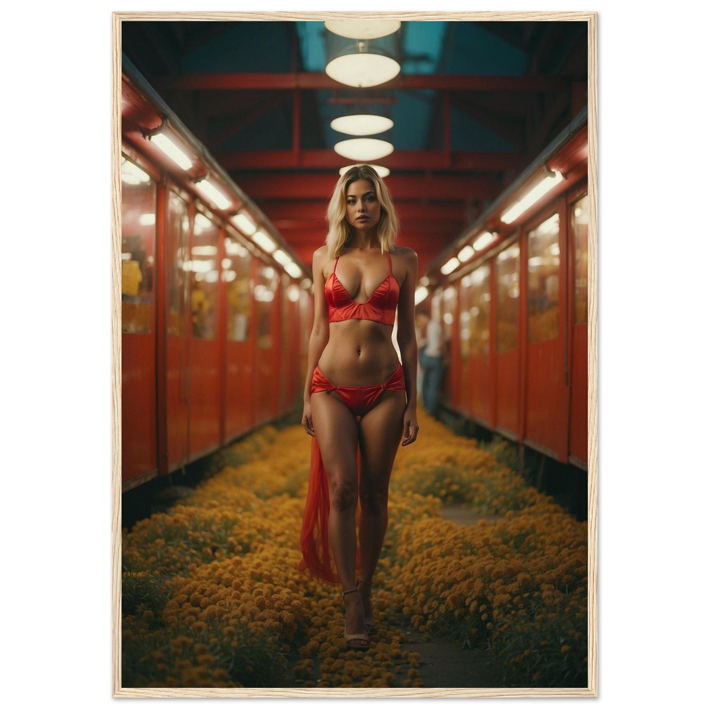 Premium Matte Paper Wooden Framed Poster