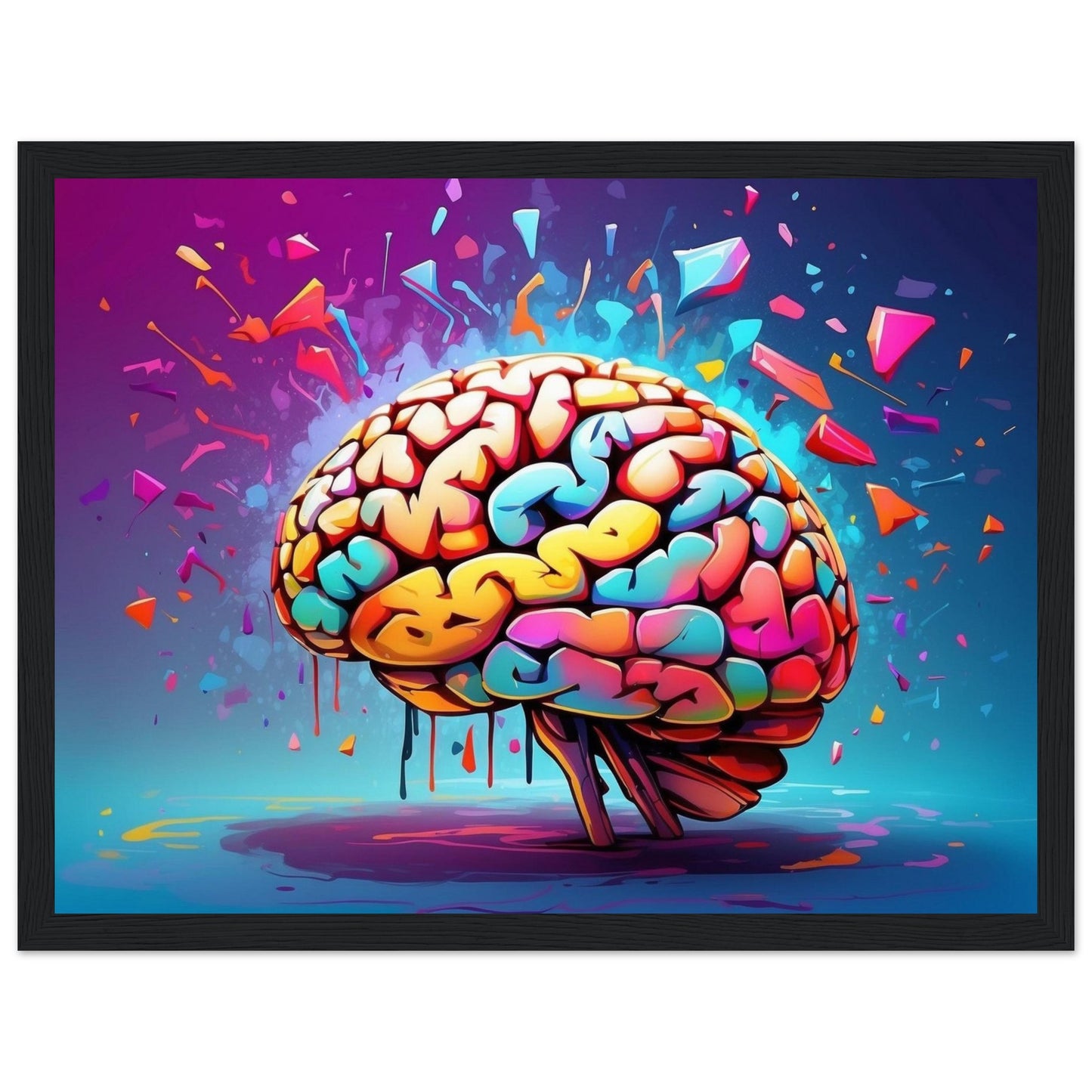 Premium Matte Paper Wooden Framed Poster