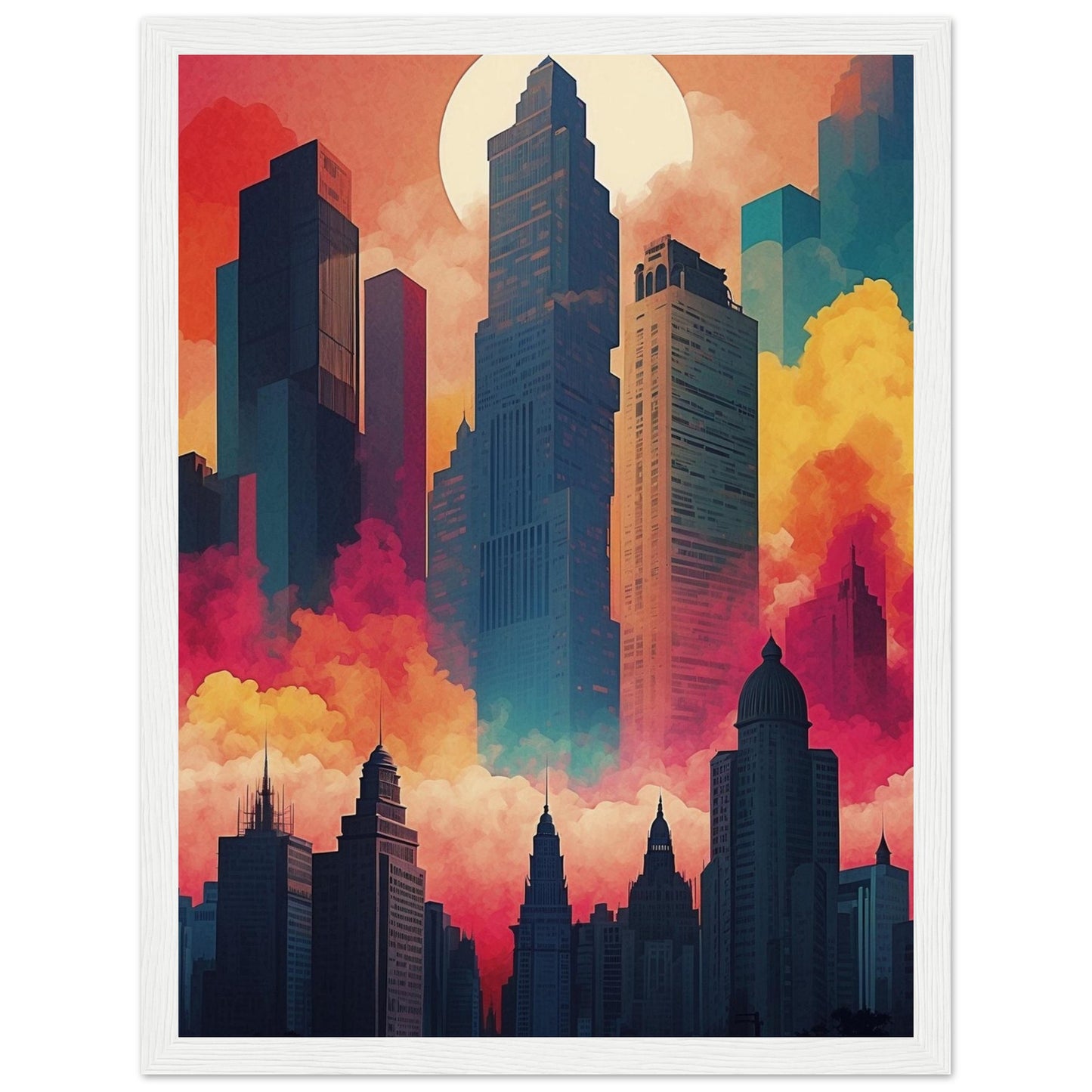 Premium Matte Paper Wooden Framed Poster