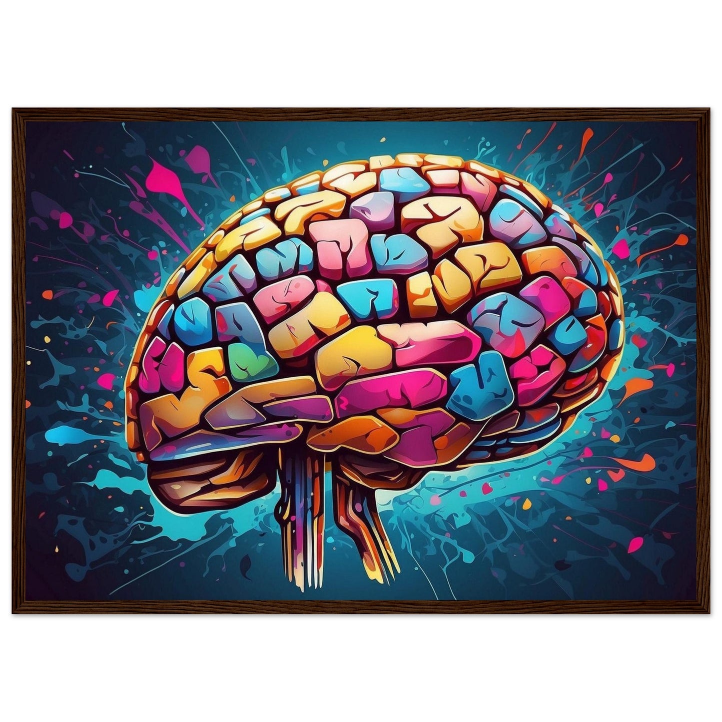 Premium Matte Paper Wooden Framed Poster