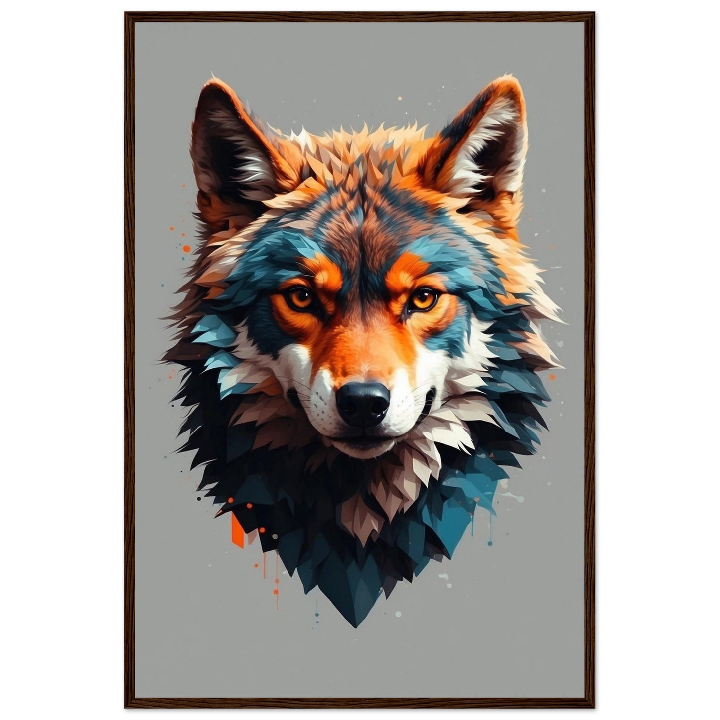 Premium Matte Paper Wooden Framed Poster