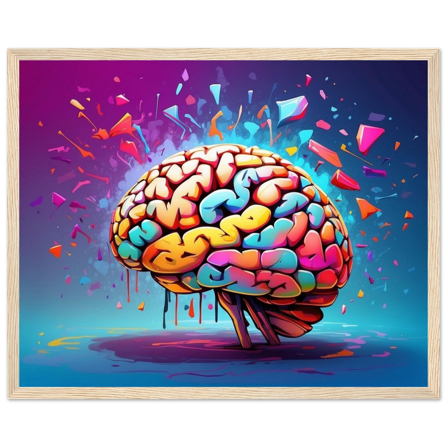 Premium Matte Paper Wooden Framed Poster