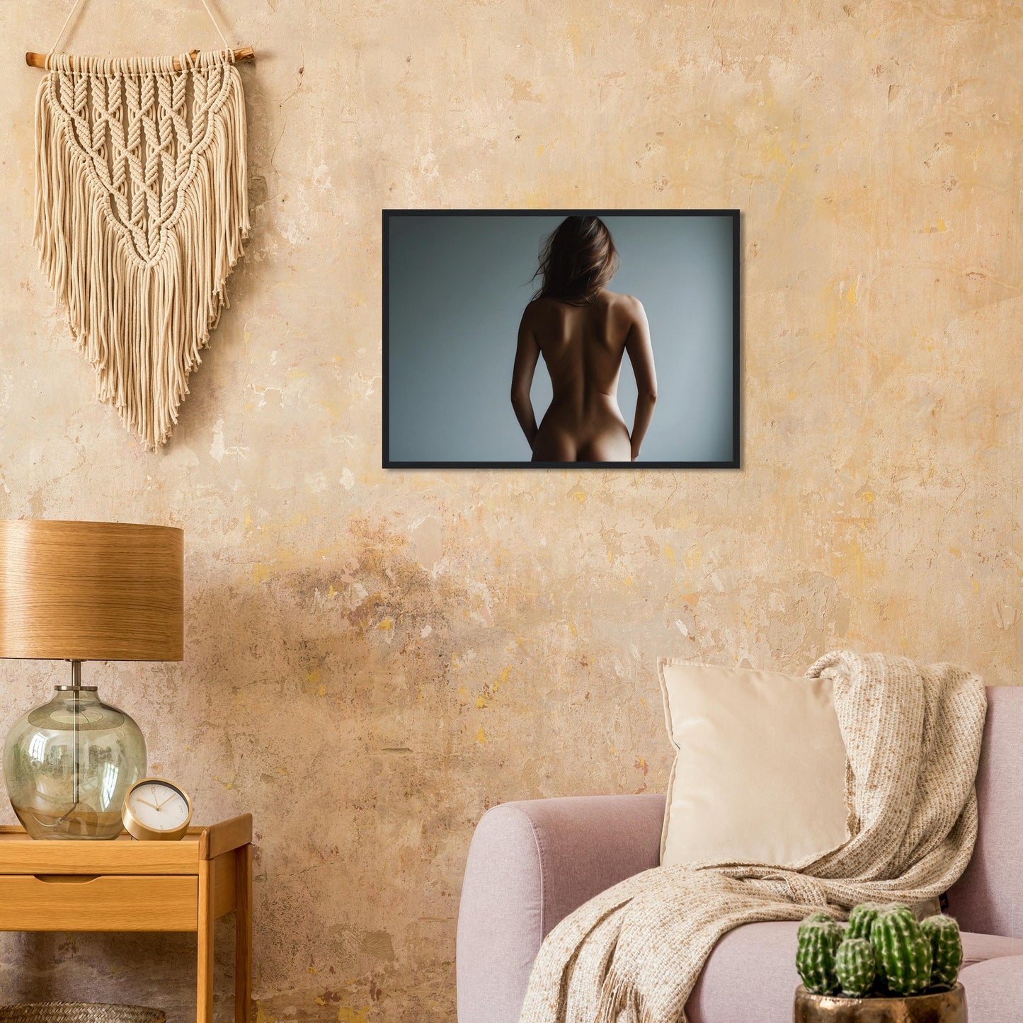 Premium Matte Paper Wooden Framed Poster