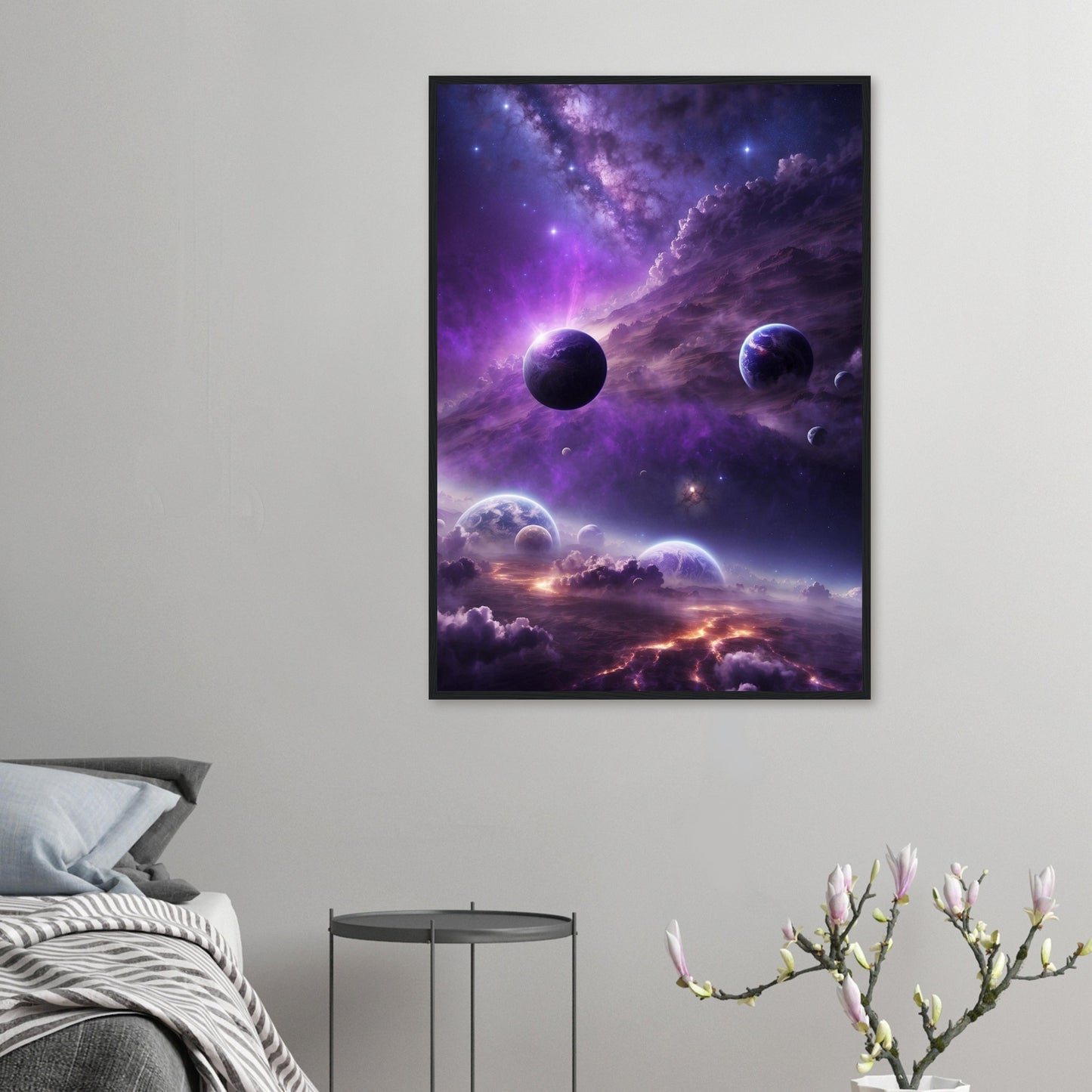 Premium Matte Paper Wooden Framed Poster