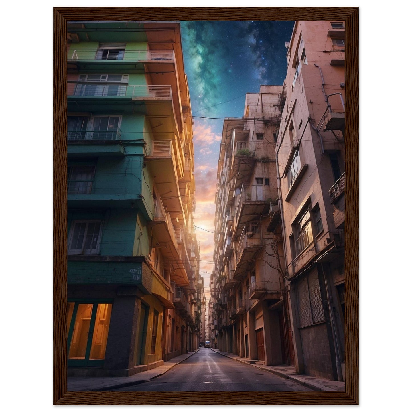Premium Matte Paper Wooden Framed Poster