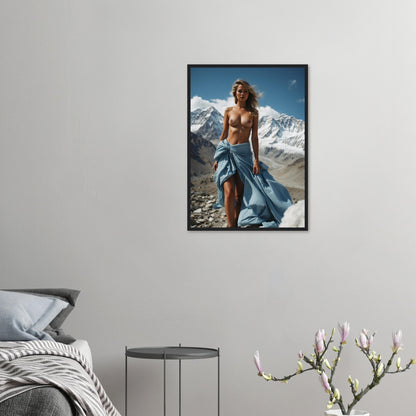 Premium Matte Paper Wooden Framed Poster
