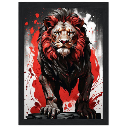 Premium Matte Paper Wooden Framed Poster