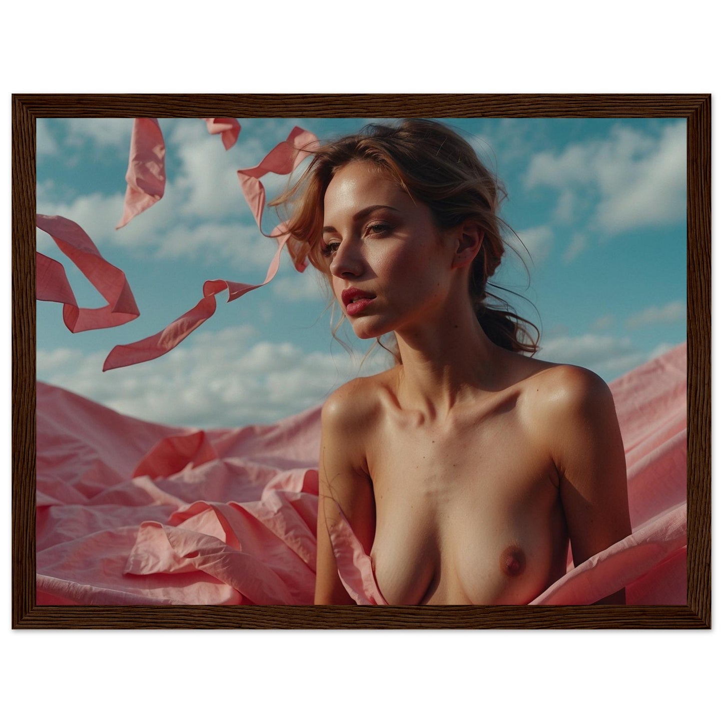 Premium Matte Paper Wooden Framed Poster