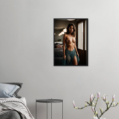 Premium Matte Paper Wooden Framed Poster