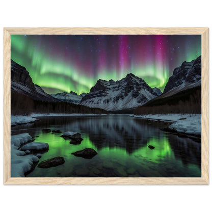 Premium Matte Paper Wooden Framed Poster