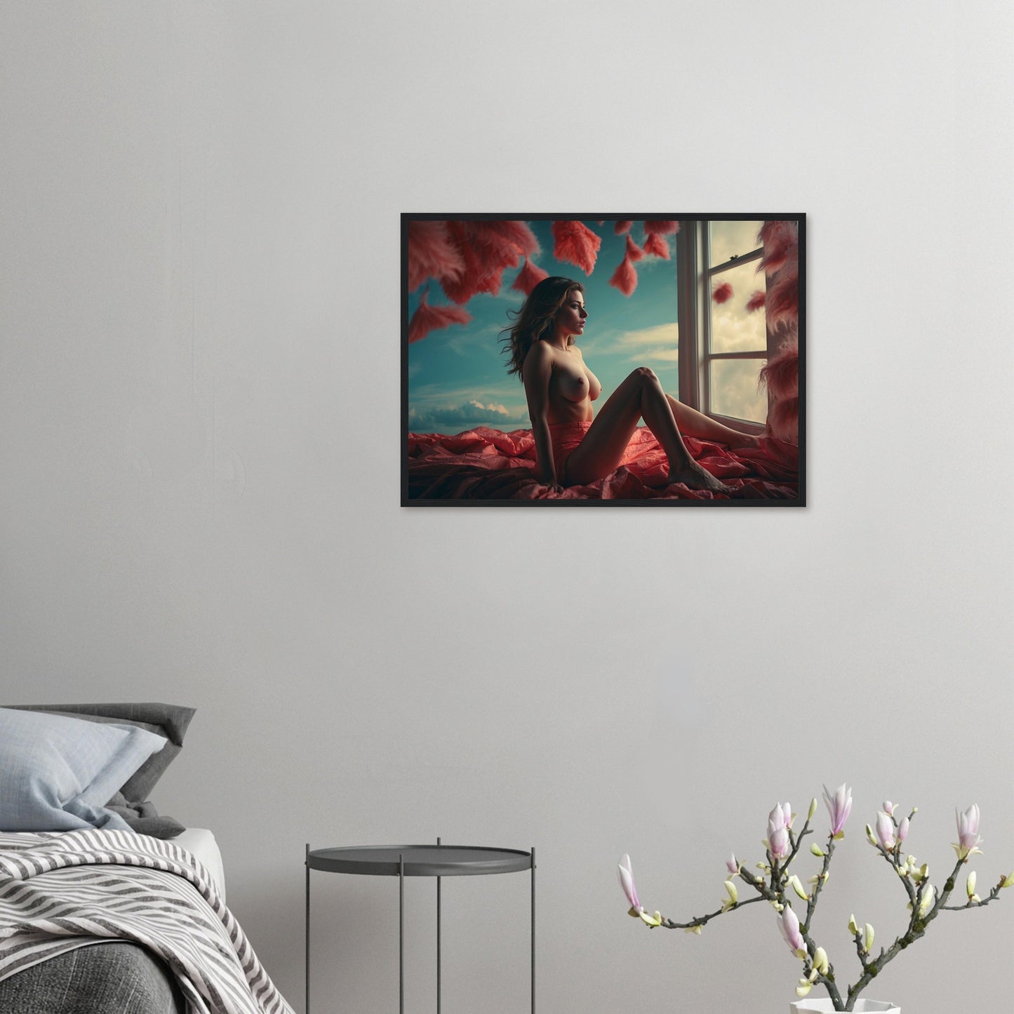 Premium Matte Paper Wooden Framed Poster