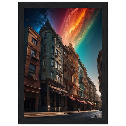 Premium Matte Paper Wooden Framed Poster