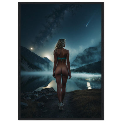 Premium Matte Paper Wooden Framed Poster