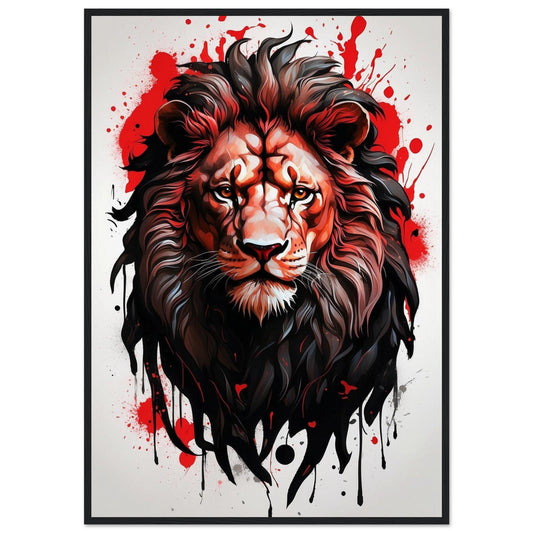 Premium Matte Paper Wooden Framed Poster
