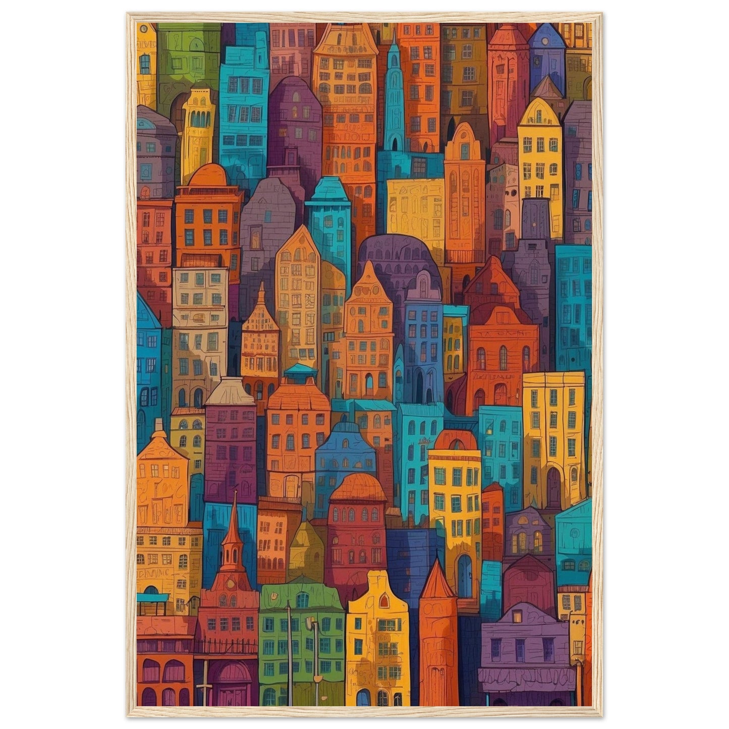 Premium Matte Paper Wooden Framed Poster