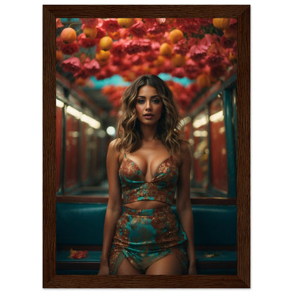 Premium Matte Paper Wooden Framed Poster