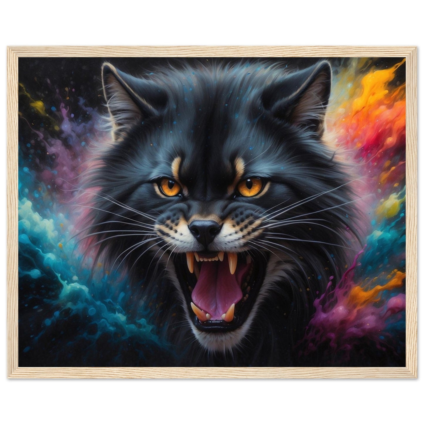 Premium Matte Paper Wooden Framed Poster