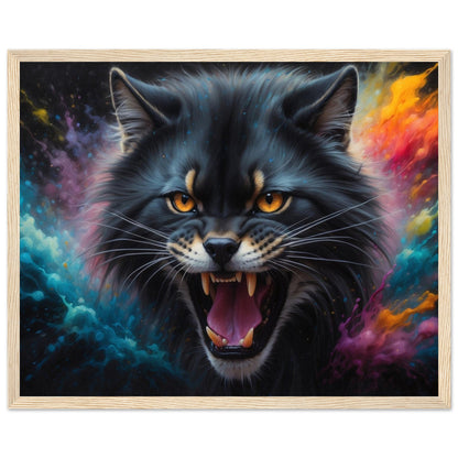 Premium Matte Paper Wooden Framed Poster